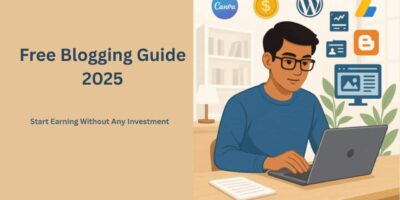 Free blogging guide for 2025, featuring tips and strategies for successful online content creation.