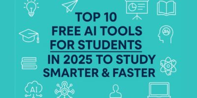 Top 10 free AI tools for students in 2015 to enhance study efficiency and effectiveness.