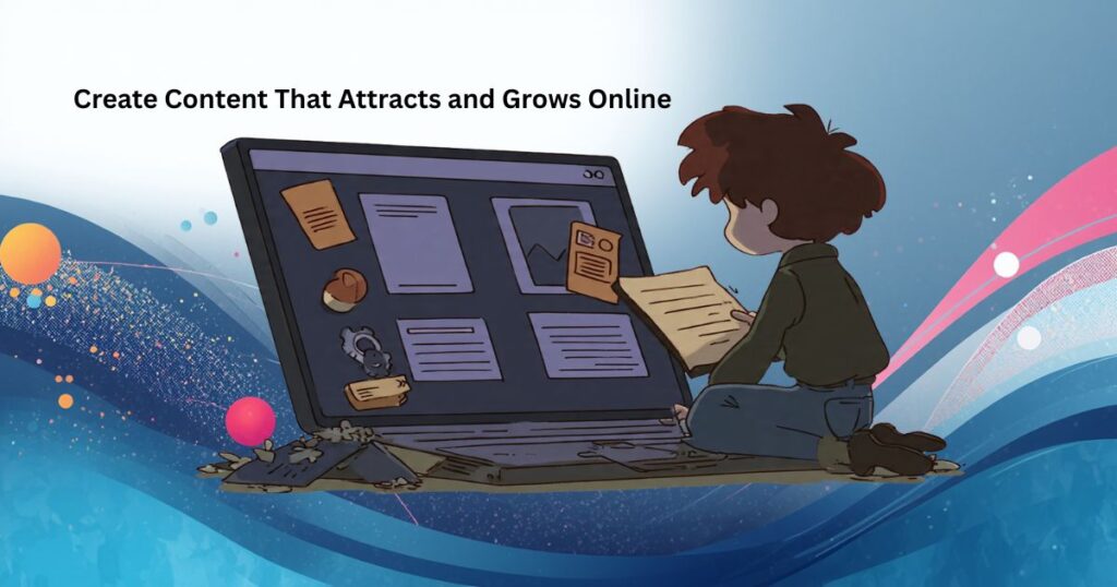 Content creation strategies for attracting and growing an online audience through engaging and relevant material.